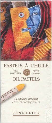Vista 5 de SENNELIER Pastel francés al óleo para artistas profesionales, Discovery Set de 6
