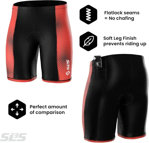Vista 19 de SLS3 Pantalones cortos de triatlón para hombre – Tri Shorts para hombre – 2 bolsillos FRT – Diseñado por atletas para carreras