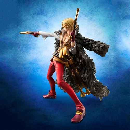 Vista 5 de Megahouse One Piece P.O.P.: Edición Z Versión Sanji Figura de PVC, modelo excelente