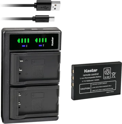 Vista 8 de Kastar Cargador de batería USB LTD2 compatible con Nevo C3, UEI-NEVO C3, One for All ARRX18G, URC 11-8603, URC 8603, Xsight Touch