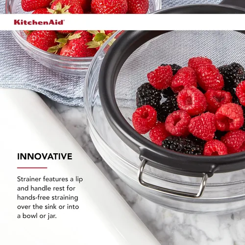 Vista 6 de KitchenAid KE161OHOBA Colador clásico, 7 pulgadas