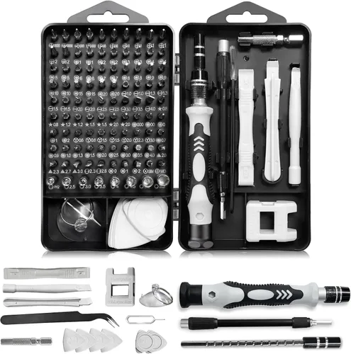 Vista 8 de EFAITHFIX Kit de herramientas de reparación 22 en 1, juego de destornilladores de palanca de apertura de 22 piezas, juego de destornilladores