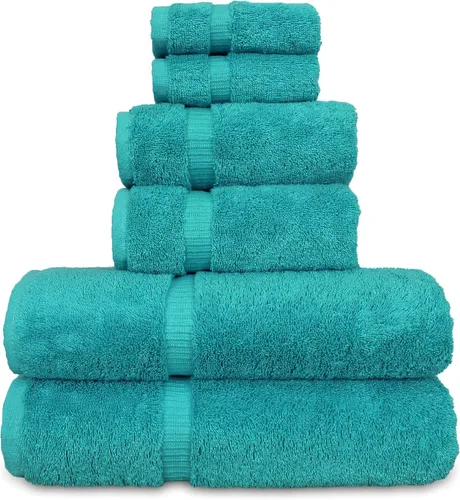 Vista 70 de Colección Luxury Hotel & Spa Altamente Absorbente, Secado Rápido 100% Algodón Turco 700 GSM, Toalla Eco Amigable, para Baño Borde Dobby Toalla