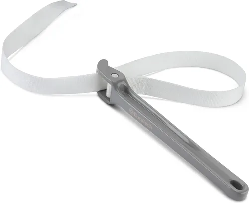 Vista 9 de Llave de correa DURATECH, mango de 12" (30.48 cm), llave de tubo con correa de nylon ajustable, llave de correa para filtro de aceite, azul Llave