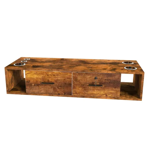Vista 10 de OmySalon Estación de estilo de montaje en pared para estilista, equipo de peluquería de belleza, estación de gabinete de salón con cajones de Negro