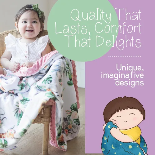 Vista 4 de Honey Lemonade - Manta de bebé de felpa suave y ligera de punto minky para recién nacido de 30 x 40 pulgadas - Manta suave para niños y niñas