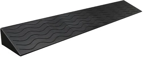 Vista 24 de MINUSE Rampa antideslizante para silla de ruedas, rampa de umbral portátil para interiores o exteriores, baño, puertas, entrada de supermercados
