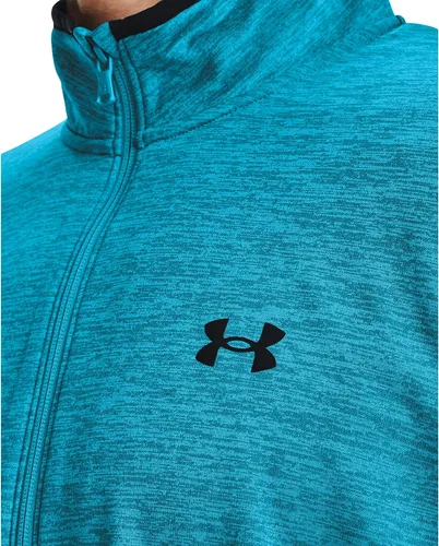 Vista 4 de Under Armour Remera para hombre con media cremallera de material Armour Fleece