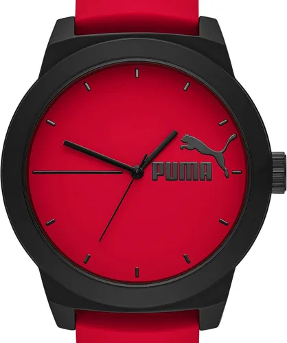 Vista 4 de Puma 5 Three-Hand Silicone Sport Watch