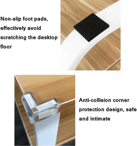 Vista 3 de moisture Soporte para impresora de oficina, estante organizador de copiadoras de gabinete, estante para impresora, carritos y soportes de impresora