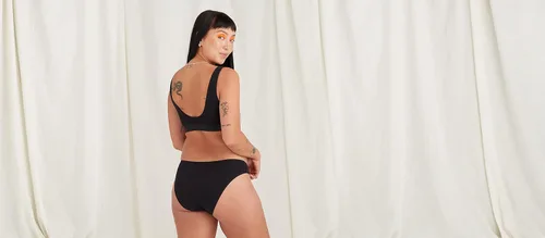 Vista 5 de MeUndies Bikini elástico de algodón orgánico para mujer - Bragas cómodas - Paquete de 3 - Tela exclusiva de Tienda