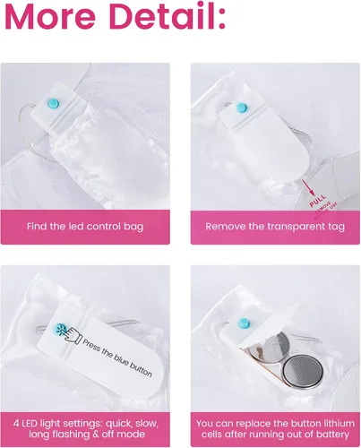 Vista 49 de Simplicity - Falda tipo tutú clásica de 5 capas para mujer