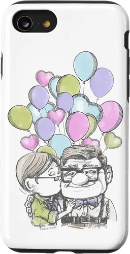 Vista 18 de Disney Pixar Up Carl & Ellie Sketch - Carcasa para iPhone 17
