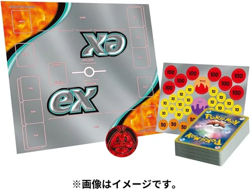 Vista 2 de Pokemon Juego de cartas TCG: Starter Set ex Fuecoco & Denryu ex (japonés)