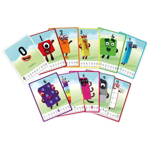 Vista 6 de hand2mind MathLink Cubes Numberblocks Juego de Actividades 1-10, 30 Actividades de Aprendizaje Preescolar, Bloques de Conteo, Cubos de Enlace