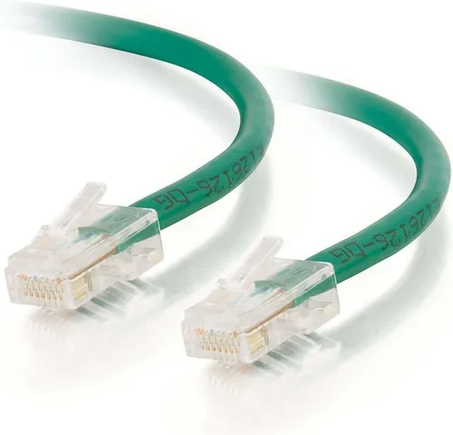 Vista 68 de C2G 24494 Cable cruzado Cat5e - Cable de conexión de red sin blindaje sin arranque, naranja (3 pies, 3.0 ft)