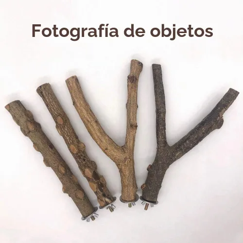 Vista 6 de LIMIO Perca para pájaros, 4 piezas, soporte de madera natural, juguetes para periquitos, accesorios para jaulas de pájaros, suministros de conure