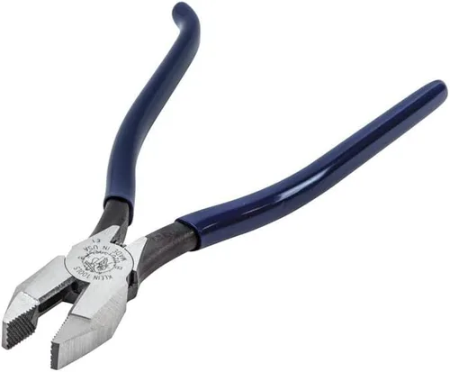 Vista 4 de Klein Tools Paquete de alicates para trabajadores del hierro (9 pulgadas) y alicates de corte diagonal (9 pulgadas)