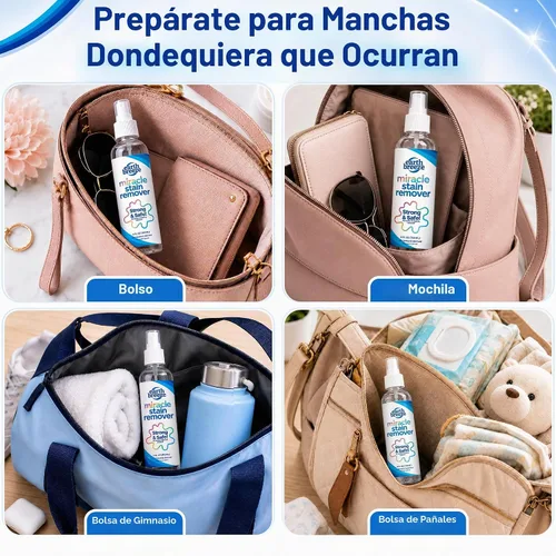 Vista 5 de Earth Breeze Miracle - Spray quitamanchas de 4 onzas líquidas.