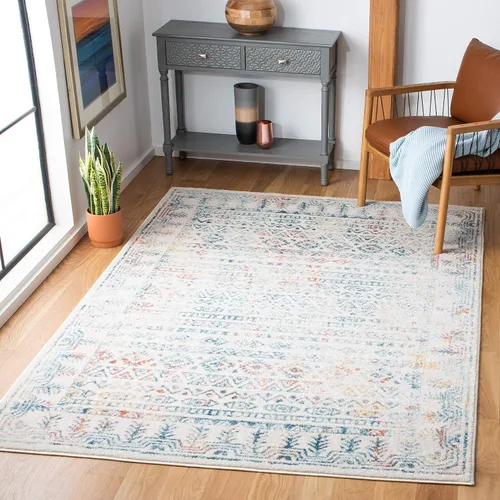 Vista 10 de SAFAVIEH Alfombra de área de 12 x 15 pulgadas, colección Tulum, grande, diseño marroquí bohemio envejecido, no desprende pelusa y fácil de limpiar