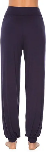 Vista 10 de Pantalones de algodón modal para mujer de AvaCostume, pantalones suaves para practicar yoga o deportes.