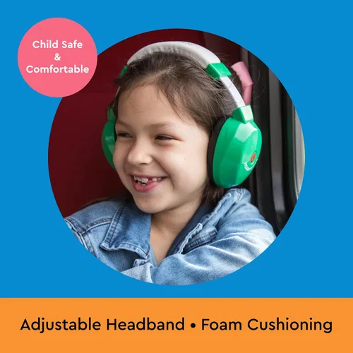 Vista 5 de Lucid Audio HearMuffs Kids Hearing Protection (Over-the-ear Sound Protection Ear Muffs Ages 5+)