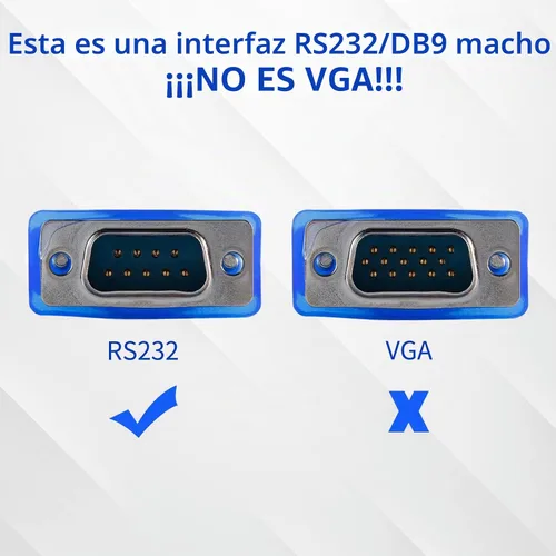 Vista 8 de Adaptador USB 2.0 a Serial DB-9 RS232, Windows 7/8/10/11/32/64/XP/RS232 al convertidor USB