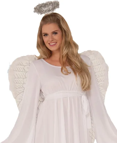 Vista 2 de Rubies womens Angel Dress and Halo