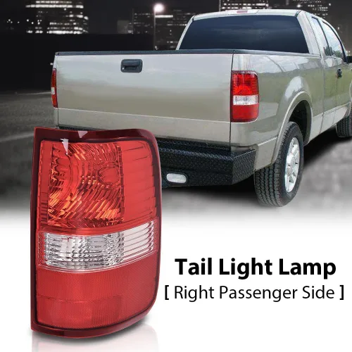 Vista 5 de G-PLUS Luces traseras sin bombillas compatibles con Ford F150 King Ranch, Lariat, XL 2004 2005 2006 luces traseras traseras faros traseros lente