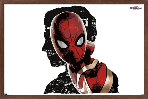 Vista 10 de Trends International Marvel Spider-Man: No Way Home - Póster de pared de espacio negativo, 14.725 x 22.375 pulgadas, versión enmarcada de madera