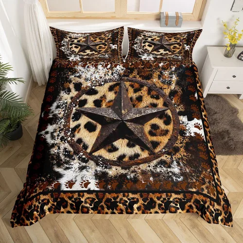 Vista 31 de Juego de funda de edredón de oso para niños, juego de ropa de cama de animales salvajes para niños, naturaleza, vida silvestre, oso, pájaro, juego