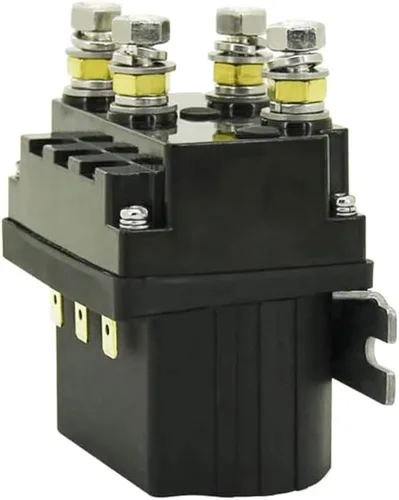 Vista 2 de ATO Contactor ATO 100A CC, 12V, Contactor de inversión de CC de 2 polos, Contactor solenoide del cabrestante, Contactor de motor de CC para motor