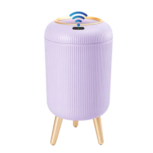 Vista 8 de Procade - Basurero automático sin contacto para baño, cubo de basura con sensor de movimiento, basurero inteligente de 3 galones / 11 L para oficina