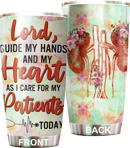 Vista 8 de Urology - Vaso de regalo para urólogo, tapa de popote de acero inoxidable de 20 onzas, regalo divertido para urólogo, regalo para el día nacional