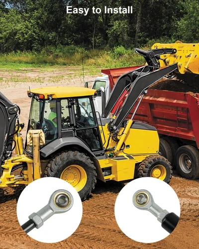 Vista 4 de AT340155 Amortiguadores de gas para retroexcavadoras John Deere 710 710G 710J 315S 315SG 310L 310G 310J 310J 310K 410G 310G 310SG 410J