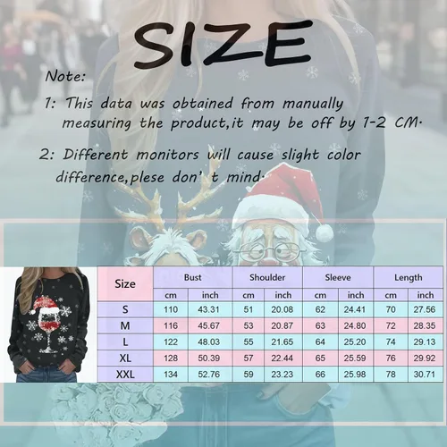 Vista 5 de SNKSDGM Sudadera de manga larga raglán con estampado de árbol de Navidad de leopardo para mujer, cuello redondo, raglán, sin botones