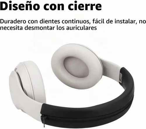Vista 5 de Adhiper Cubierta de diadema de sudor para Beats Studio Pro y Studio 3 Negro