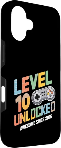 Vista 3 de iPhone 16 10 Unlocked Gamer 10th Birthday 2015 2025 gaming video ten Case