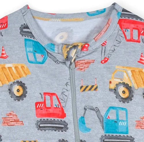 Vista 3 de Gerber Pijama unisex para bebé y niño pequeño, suave, con pies, con viscosa hecha con eucalipto