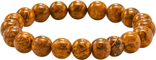 Vista 455 de Amazing Gemstone Crystal Bracelet for Women Men's Gifts - Protection Healing Crystal Bracelet - 8mm Gemstone Beaded Stretchable Bracelet Pulseras