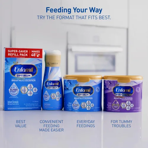 Vista 7 de Enfamil Optimum (Enspire) Gentlease Baby Formula, 19.5 Oz