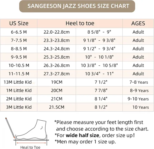 Vista 6 de SANGEESON Zapatos de baile sin cordones para mujer y hombre