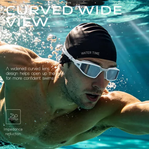 Vista 3 de Gafas de natación polarizadas unisex para mujeres, hombres, niños y niñas, 100% antivaho y anti-UV