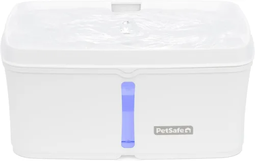 Vista 7 de PetSafe Viva Pet Fountain - Fomenta la hidratación saludable - Dispensador automático de agua con doble filtración - Fuente de agua ultra silenciosa
