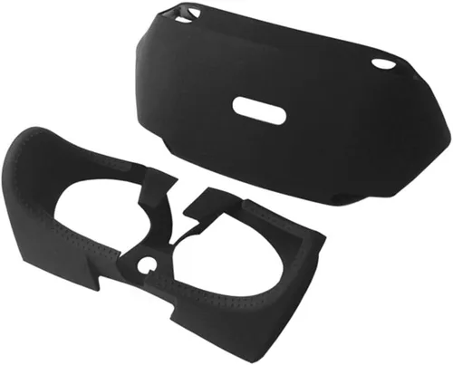 Vista 6 de Soft VR Headset antideslizante silicona goma cubierta protectora caso ojo protector cubierta protectora para Playstation PS4 VR controlador