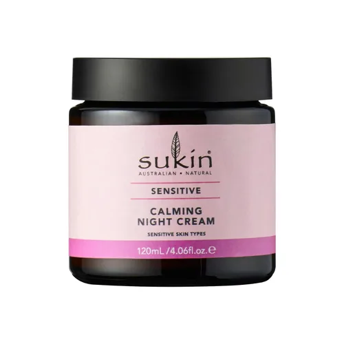 Vista 8 de Sukin Hidratante nocturno Brightening Glow con ciruela Kakadu y vitamina E, 1.69 onzas