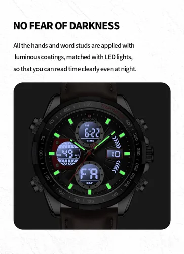 Vista 6 de AIMES Watch for Men Sport Military Waterproof Chronograph Mens Watches Analog Quartz Big Face Classic Stylish Fashion Casual Designer Business Work