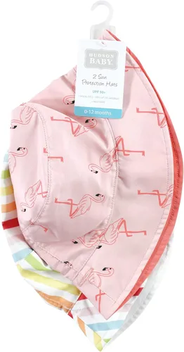 Vista 2 de Hudson Baby Baby Girls' Sun Protection Hat