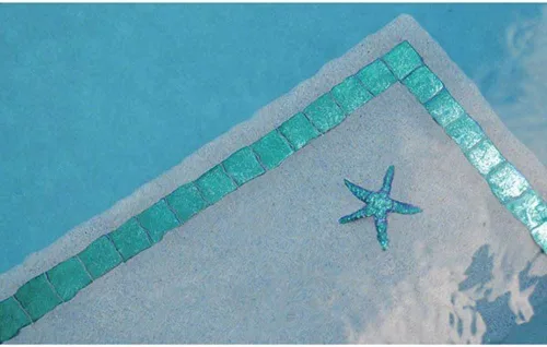 Vista 2 de Artistry in Mosaics Mosaico metálico de cerámica para piscina (2 x 2 pulgadas, serie fusión) (2 x 2 pulgadas, zafiro)