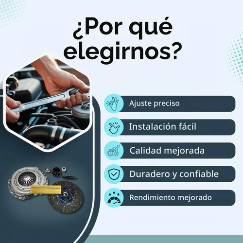 Vista 5 de EFT - Kit de embrague resistente para Chevy Silverado y GMC Sierra 1500 4.3L V6 2001-2007 – Reemplazo OEM para un rendimiento mejorado y un